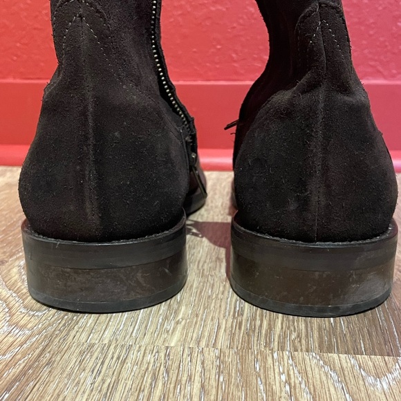 Suede Zip Boots - Picture 7 of 7